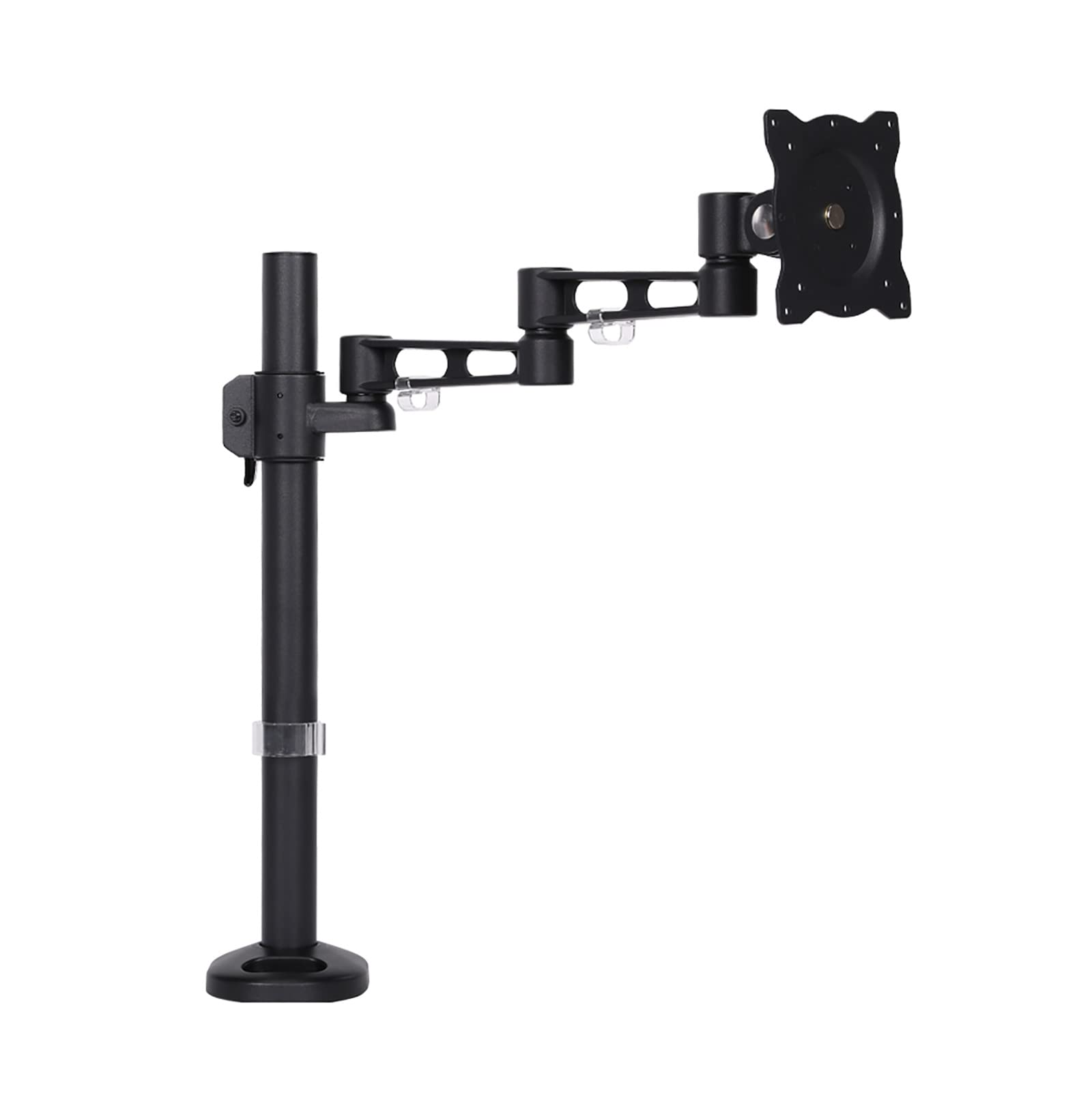 asdchZen Monitor Mount,Height Adjustable Monitor Arm,Articulating Arms Holds Up To 22Lbs/10Kg,Monitor Stand Mount Fits 17-26Inch Lcd Computer Screens