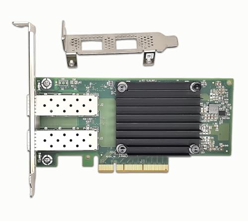 Mellanox CX-5 EN tarjeta PCIe 25G dual SFP28 que elimina la latencia en servidores Linux y VMware