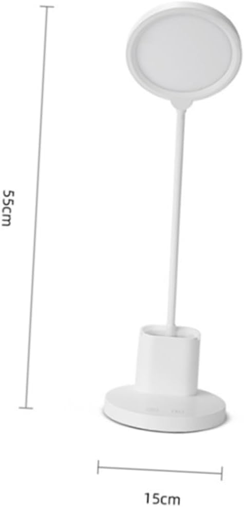 DOITOOL Adjustable Led Reading Light Touch Screen Desk Lamp Brightness Levels Battery Operated for Study Dorm Camping