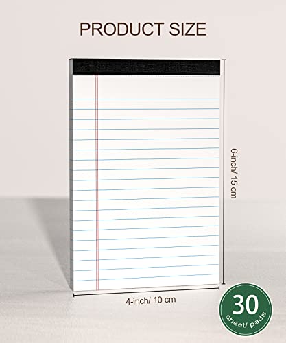 Image of Legal Pads 4x6 Small Notepads, 14-Pck Note Pads for Work Pocket Notepad