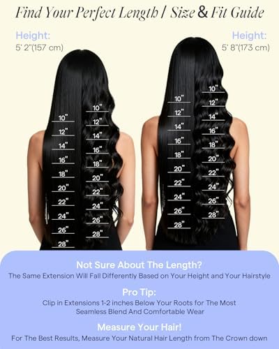 Full Shine Clip in Hair Extensions Human Hair, 2 Dark Brown, 18 Inch, 135G, 7 Pcs, Triple Weft Remy Brazilian Hair, Prom, Gender Reveal, Dark Academia, Moody Aesthetic, Extra Volume, Add Density — view 6