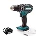 Price comparison product image Makita DHP482BL1830 DHP482Z Combi Drill 18V Cordless LXT Li-ion with BL1830 3.0Ah Battery, 18 V, Blue, Small, Set of 2 Pieces