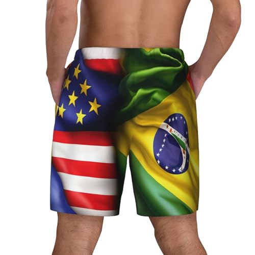 Short de bain homme compression à séchage rapide confortable