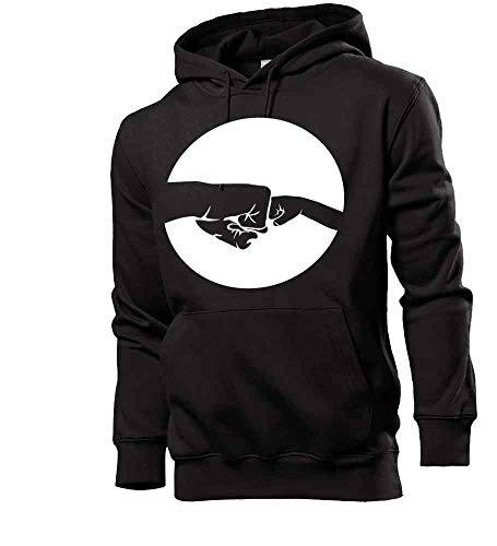 Sweat à capuche pour bébé noir Generisch Ghetto faust