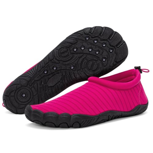 Image of Mishansha Womens Barefoot Water Shoes Wide Toe Box Swim Shoes Quick Dry Non Slip