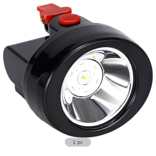 Linterna frontal LED de plástico recargable con batería de 3200 mAh para evitar caídas 3