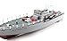 Velocity Toys Warship HT-Destroyer Remote Control RC Boat 1:52 Authentic Navy Battle Ship Ready to Run, Dual Propeller Motor Design