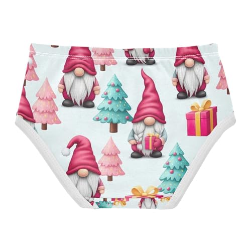 Cute Gnomes Christmas Trees Toddler Girls Panties, Underwear for Girls, 2T–8 Years2