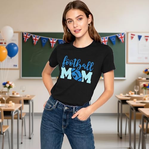 Game Day Shirts for Women Mom Football Tshirt Senior Football Mom Tee Sports Mom Tops — view 4