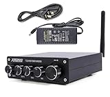 XRONG Subwoofer Amplifier Home Audio, Bluetooth Amplifier 5.0 Stereo,2.1 Channel Mini Hi-Fi Class D...