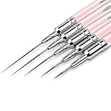 Raindon Nail Art Liner Brushes - Nail Art Design Pen Painting Tools Liner Brush UV Gel Polish Painti