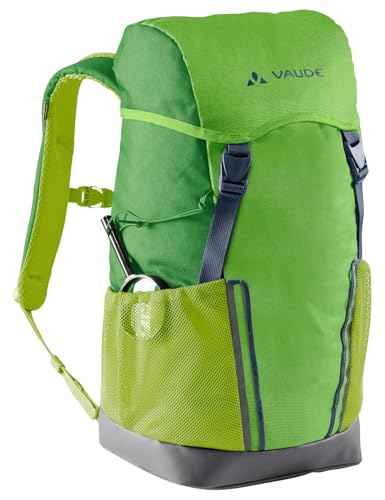 VAUDE Kinderrucksack Jungen & Mädchen Puck grün, komfortabler...