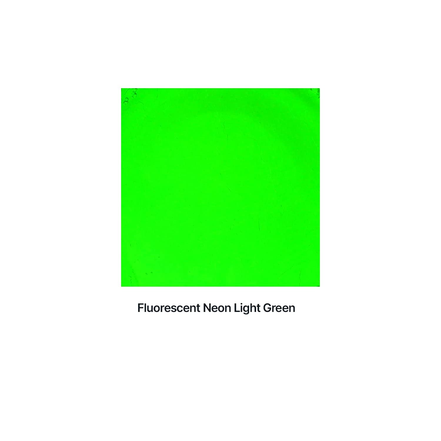Hemway Epoxy Dye Pigment Powder Colour Ultra-Sparkle Dye Metallic Pigments for Epoxy Resin Polyurethane - UV Fluorescent Neon Light Green - 100g / 3.5oz