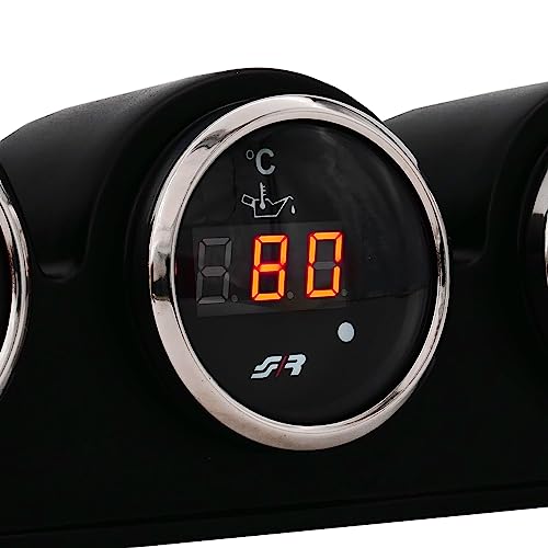 Reloj Temperatura de Aceite Digital Simoni Racing Pantalla LED 7