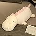 Ankepwj Peluche Gigante Unicorno e Dinosauro Cuscino Lungo Giocattoli Bambola farcita Bambini Cuscino per Dormire per Bambini Regalo di Compleanno per Ragazze 120 cm D