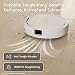 iRobot Roomba® 115 Combo Saug- und Wischroboter, 15k Pa Saugleistung, Bürsten und Wischpad reichen, Navigation mit Clearview™ LiDAR, Weiß