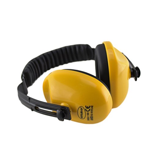 Titus Economy Series Earmuffs - Yellow 21 Nrr Rated - Hearing Protection #TOP21