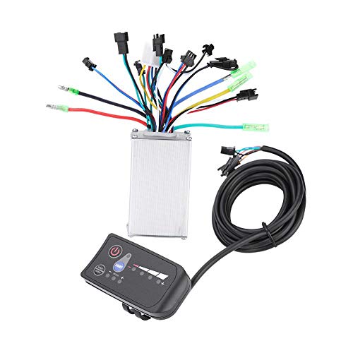 Bnineteenteam 250W/350W Motor Brushless Controller Controller with LED Display Panel for Bike(36V)