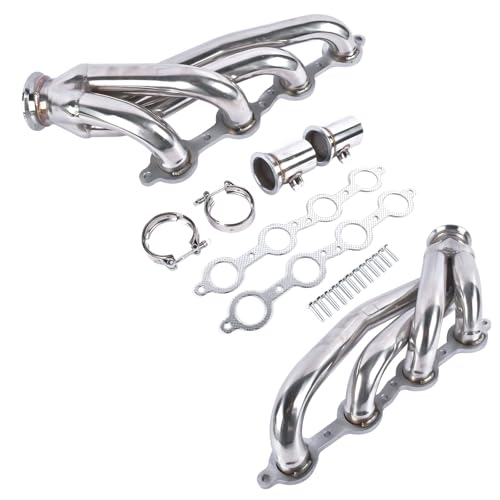LS Swap Header Replacement for 1960-1986 Chevy C10 Camaro GMC Chevrolet Silverado LS1 LS2 LS3 LS6 LS9 V8 4.8L 5.3L 5.7L 6.0L 6.2L - Image 5