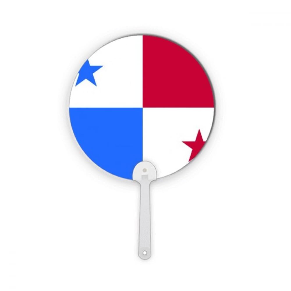 Drapeau Panama plastique rond avec finitions nettes pour artisanat d'art