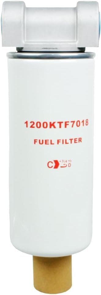 1200KTF7018 Fuel Filter compatible with FR152, FR112, FR1210G, FR610G, FR700, FR702R, FR701, FR112C transfer pump replace 1200KTG9075