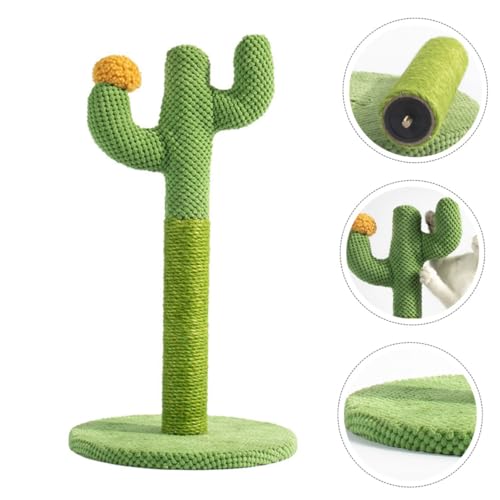 Rascador para Gatos Vertical en Forma de Cactus 33x29x29 cm miniatura 7