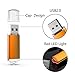 RAOYI 10 Pack 16GB USB Flash Drive USB 2.0 Memory Stick Bulk Thumb Drive Pen Drive Jump Drive-Orange