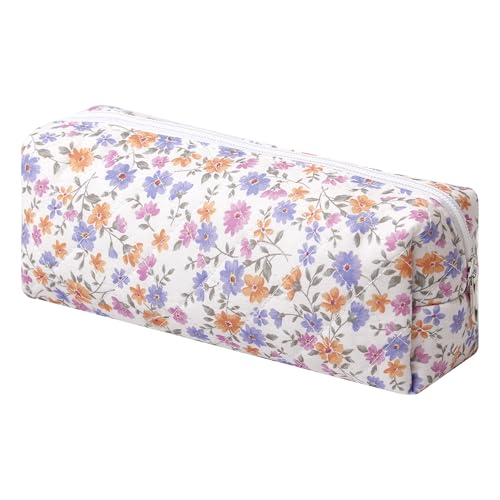 Image of Pencil Case Pen Case Office College School Storage Bag Pouch Holder Box Organizer Makeup Pouch Cosmetic Bag Aesthetic Cute Pencil Case for Girls Boys Kids (F)