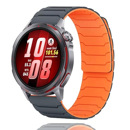 AnnTec For Huawei Watch GT Runner 2 / GT 6 Pro / GT 6 / GT5 Pro / GT5 / 4 46mm �o���h �����x���g 22mm �o���h �R���p�`�u�� �t�@�E�F�C�o���h �����o���h �ւ��x���g �V��