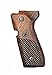 Beretta Handles Walnut with Oval Checkering Compatible with 92/96 Models (BRE00219)