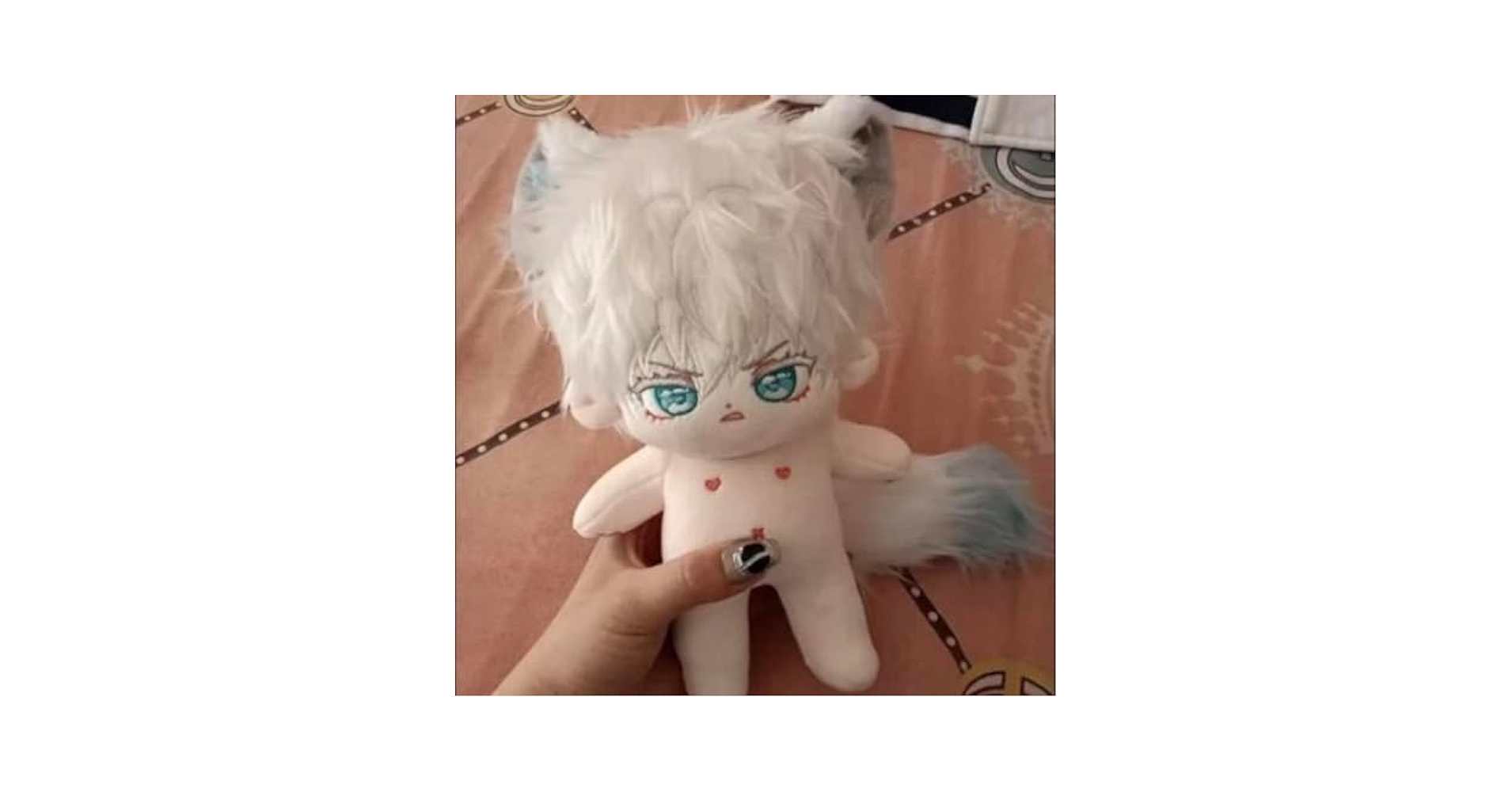 Amazon.co.jp: 呪術 五条悟 着せ替え マスコット 20cm 猫耳