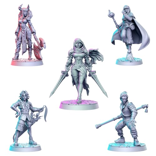 Set de 15 miniaturas sin pintar para DND 32mm miniatura 2