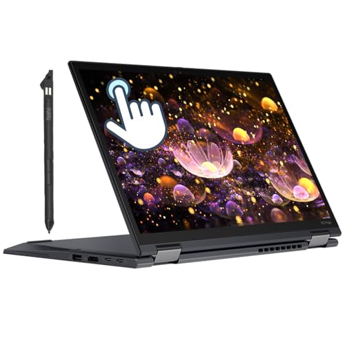 Lenovo ThinkPad X13 Yoga Touchscreen Laptop, Intel Core i5-10210U, 16GB DDR4, 256GB SSD, Backlit Keyboard, HDMI, 13.3' Full HD Display, 2 in 1 Laptop Windows 11 Pro (Renewed)
