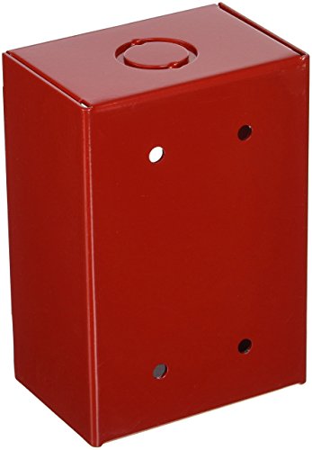 Edwards Signaling 276B-RSB Box Surface Asm Red