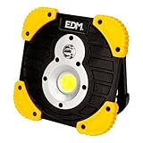 Edp 36377 Linterna Foco Recargable 1 Led XL - 750 Lumen, Negro