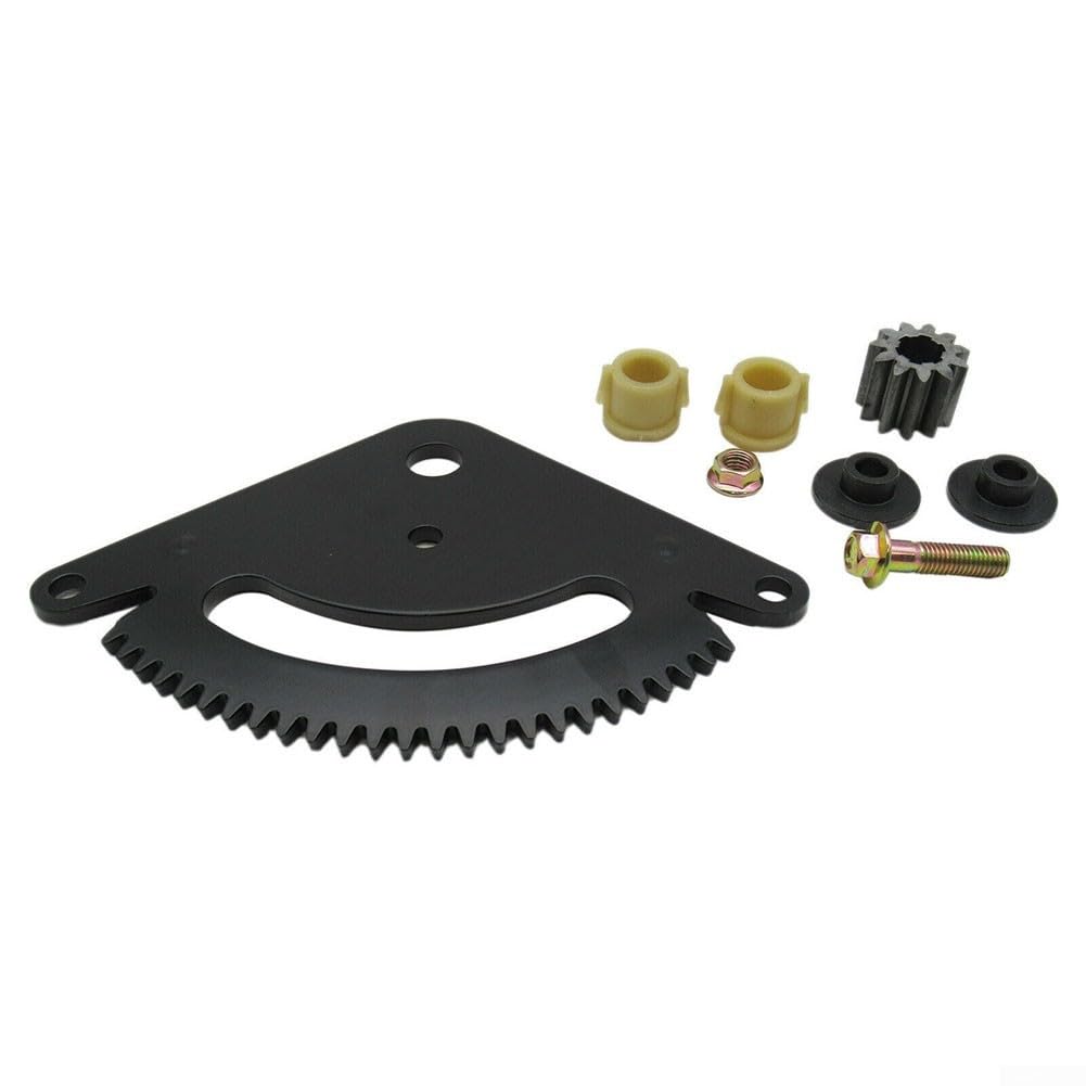 Kit di ricostruzione pignone sterzo per trattori tosaerba serie L adatto per modelli a sciabola L105 L108 L110 L118 L120 L130 G110 con piastra settoriale e set completo di boccole