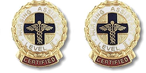Image of Prestige Medical Emblem Pin, Nursing Assistant, Certified Level II (Pack of 2)
