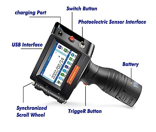 Encodeur jet d'encre portable multi-langues avec numérotation - 6
