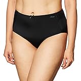 Playtex, PLAYCOMFORT - Panty Corte Completo de Microfibra, GD, Negro