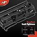 A-Premium Pair [2] Left Right Engine Valve Covers with Gasket & Bolts & Oil Filler Cap Compatible with 2005-2019 Nissan - Frontier, Pathfinder, Xterra, NV1500, NV2500, NV3500 - V6 4.0L VQ40DE