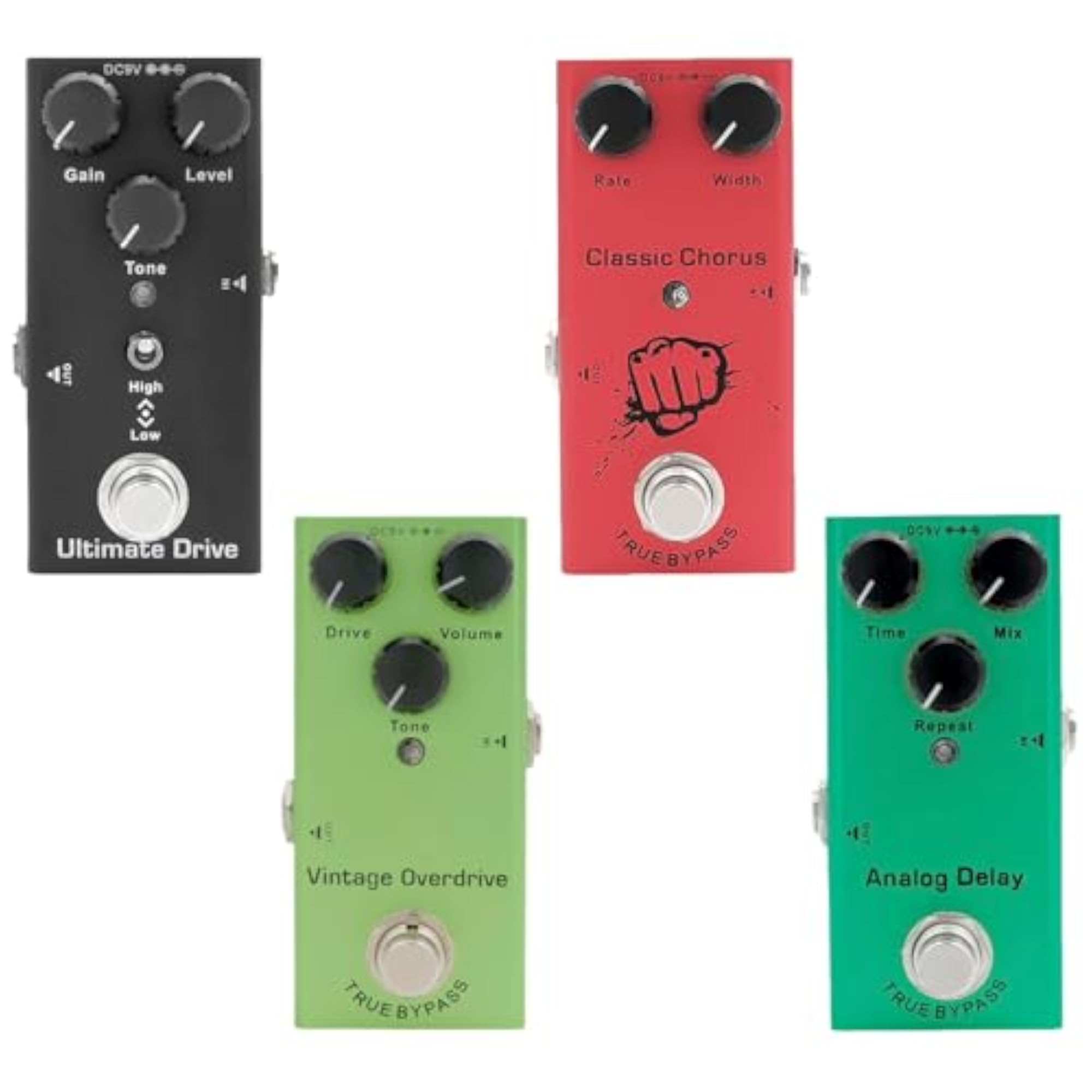 Electric Guitar Effects Pedal Professional Bypass for Stage Live Studio