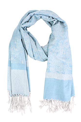 PASKMLNA Paisley Jacquard Pashmina Shawl Wrap Scarf Stole