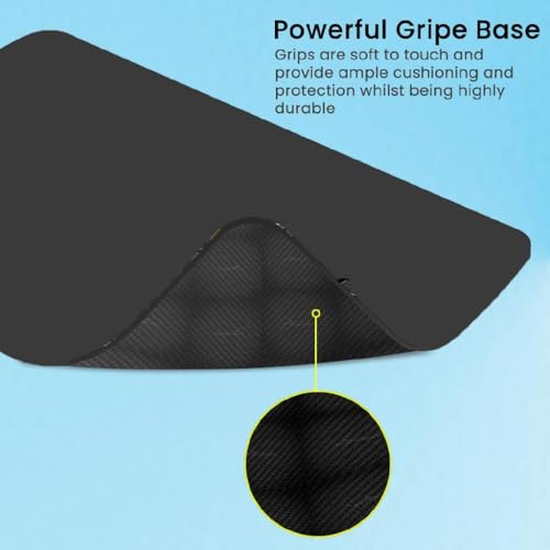 Image of Cute Mouse Pad - Printed Mousepad with Anti-Slip Rubber Base & Smooth Mouse Control for Laptop, Gaming, Notepad, Desktops (Superhero)