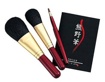 Amazon | 熊野筆 化粧筆セット 筆の心 KFi-80R | ゼニス