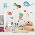 Pegatinas de Pared Animales Marinos