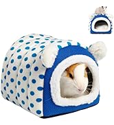 FRXAEZTG Guinea Pig Bed, Cuddly Bag, Guinea Pigs, Cave Heat Test, Washable Cuddly Cave.