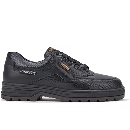 Mephisto Barracuda MT : finies les douleurs aux pieds avec cette chaussure large en cuir noir