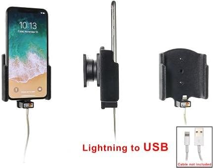 Brodit 514997?soporte coche Apple iPhone X Compatible Cable Ligtning Origine, superficie de piel de P?che anti rayure. para tel?fono Nu sin fundas. Brodit 514997?soporte coche Apple iPhone X Compatible Cable Ligtning Origine, superficie de piel de P?che anti rayure. para tel?fono Nu sin fundas.