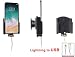 Produktbild Brodit 514997 Halterung Apple iPhone X - Apple Original Lightning-USB Adapter Kabel
