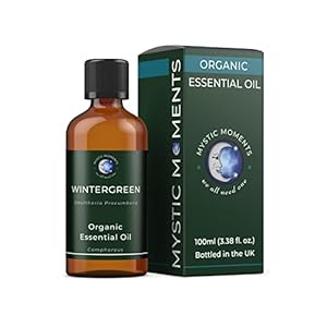 Mystic Moments | Wintergreen Organic Essential Oil – 100ml – 100% Pure